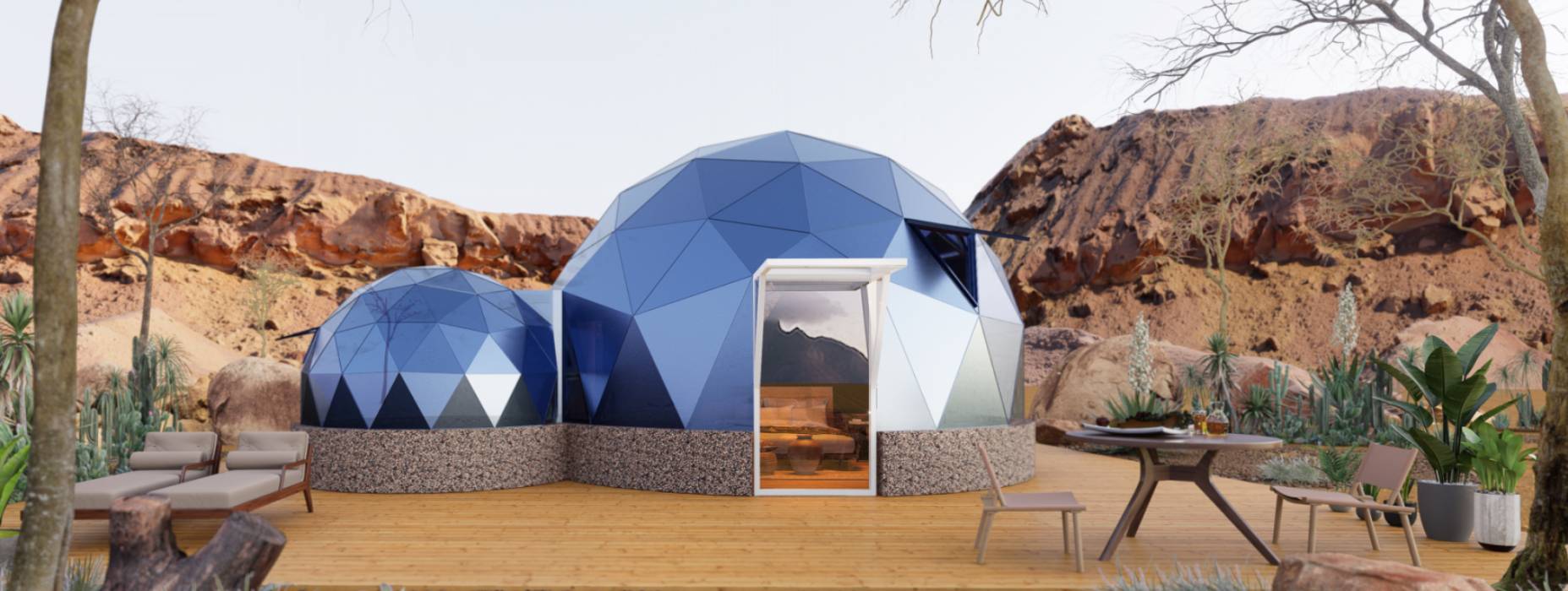 龙州县球形智能光伏玻璃星空房